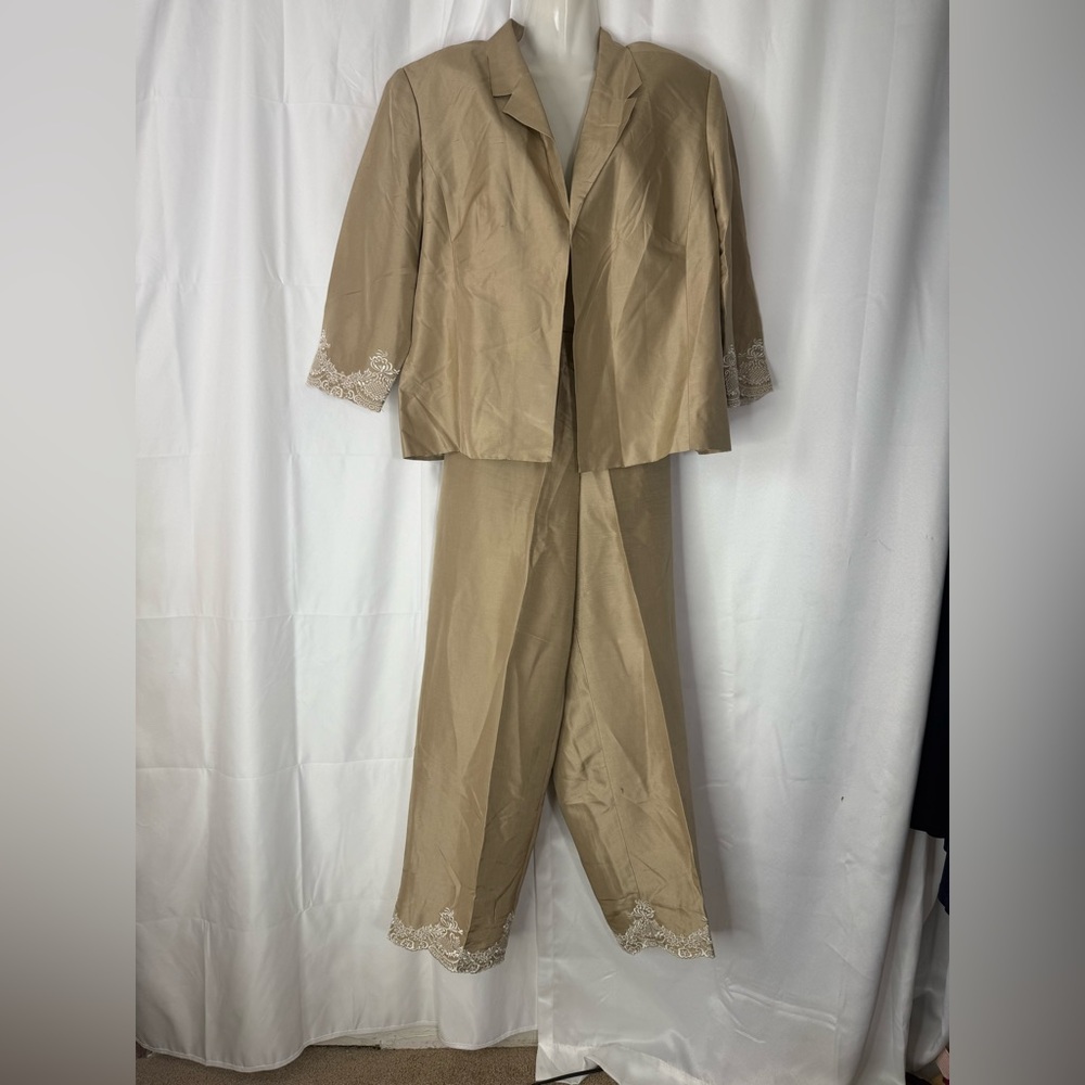 Silk and Polyester Garment